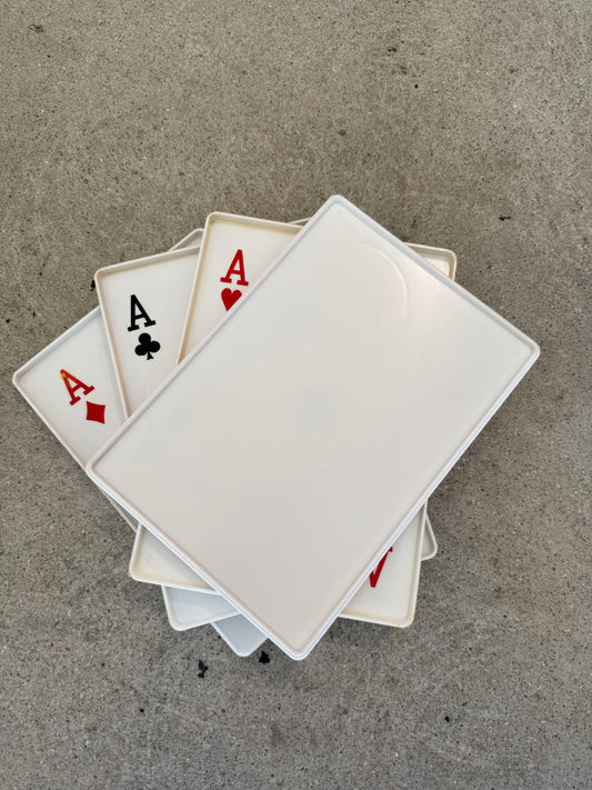 Playing Card Snack Trays