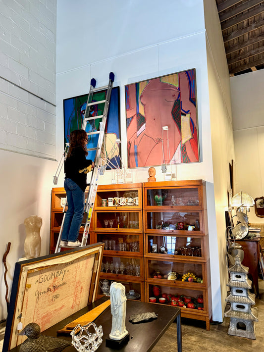 Large Abstract Nude, Helga Ginevra