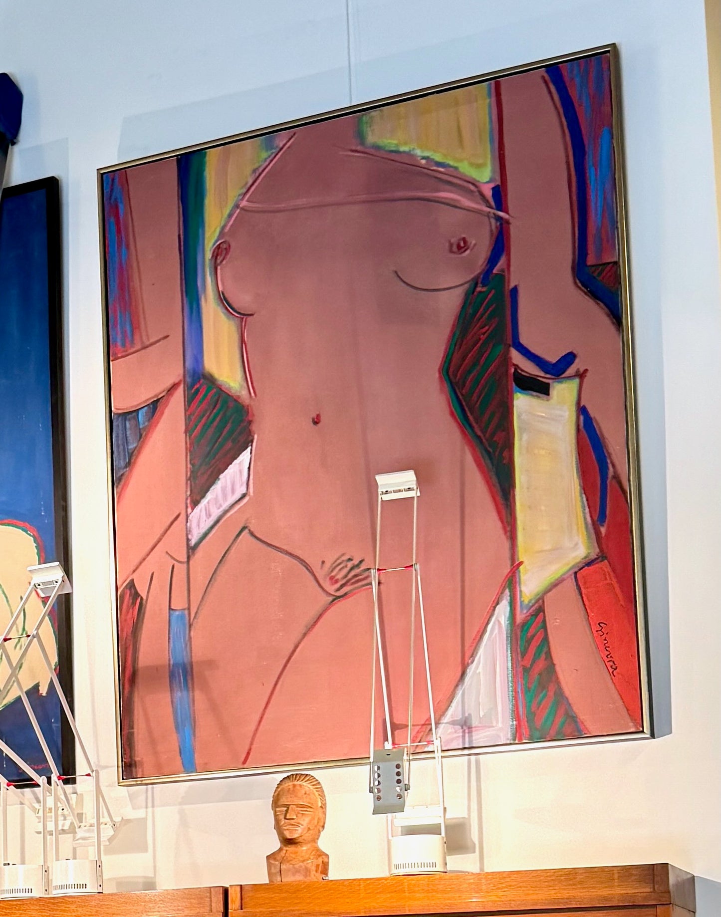 Large Abstract Nude, Helga Ginevra