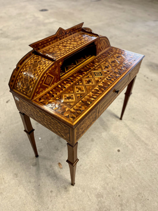 Ornate Marquetry Desk, 1930s