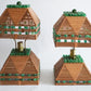 Popsicle Stick and Glass Beads Tramp Art Lamps, Pair Available