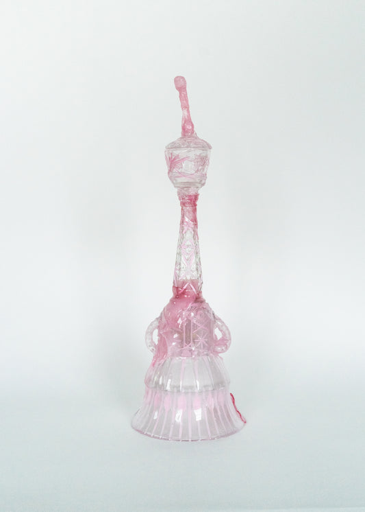 Pink Towering Jar