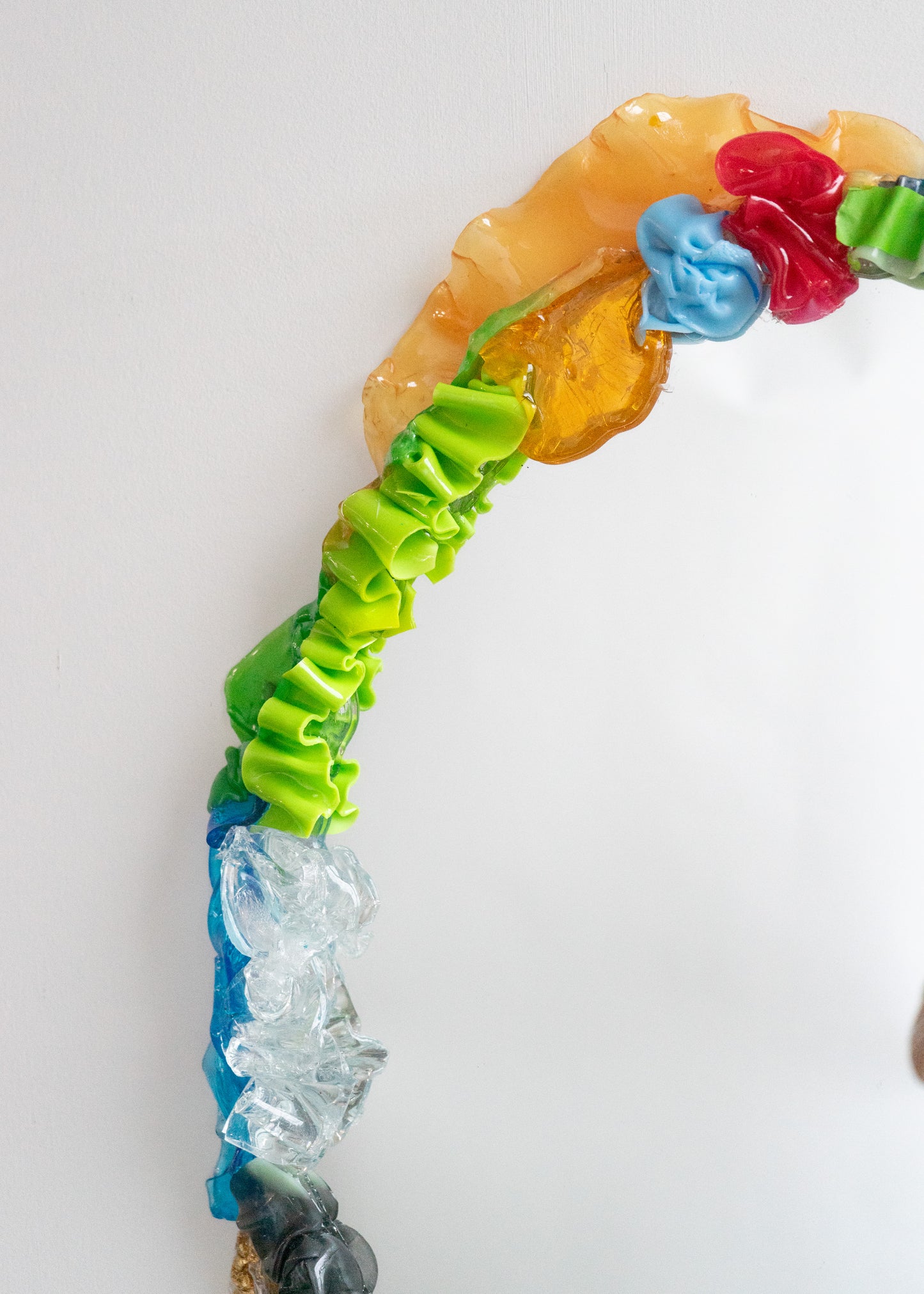 Ruffle Pond Mirror