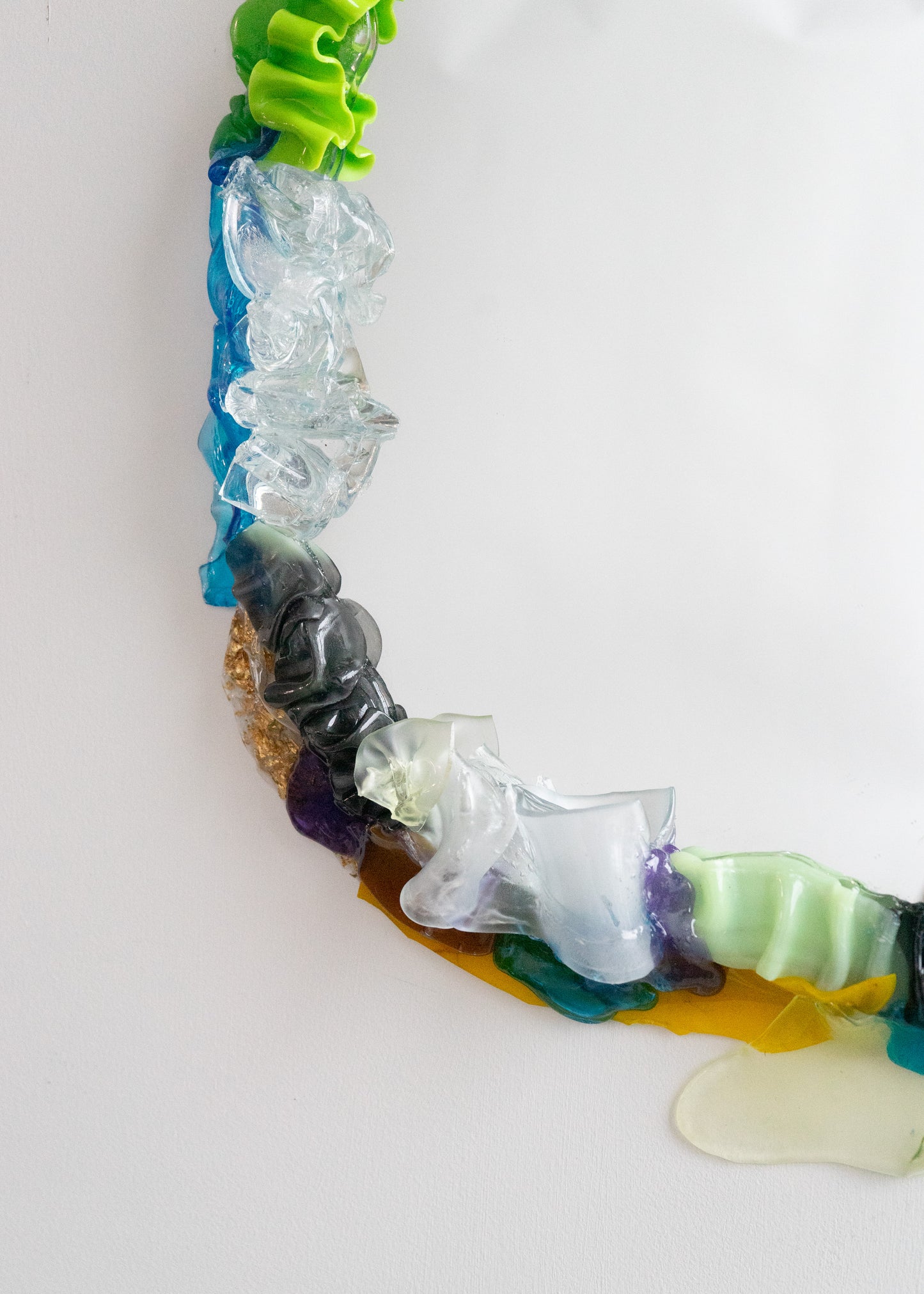 Ruffle Pond Mirror