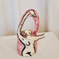 Art Pottery Teapot, Painted Lady