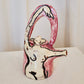 Art Pottery Teapot, Painted Lady