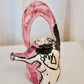 Art Pottery Teapot, Painted Lady