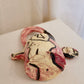 Art Pottery Teapot, Painted Lady