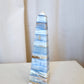 Blue and White Stone Obelisk