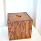 Square Oak Ice Box