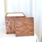Square Oak Ice Box