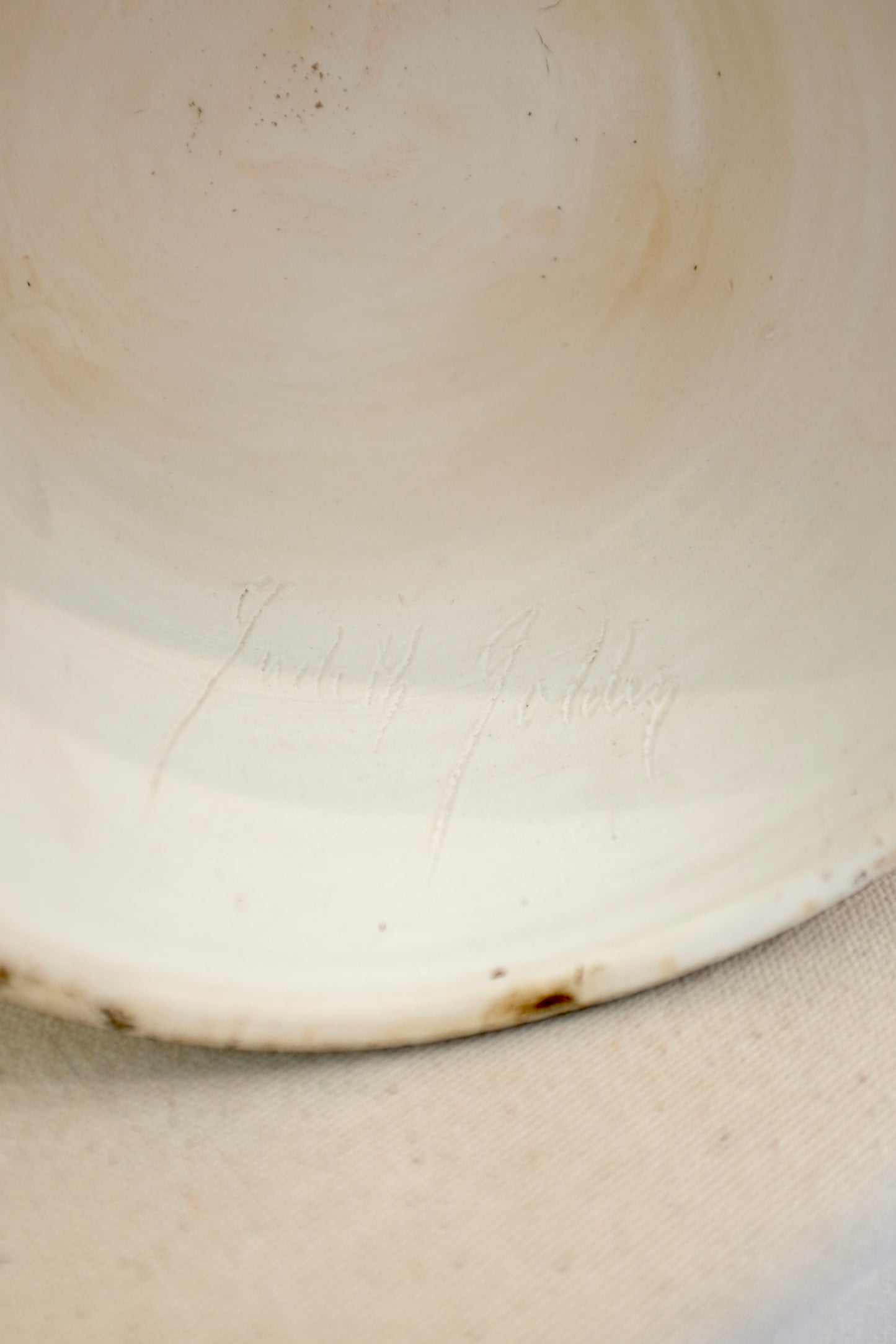 Three-winged Abstract Ceramic Vase