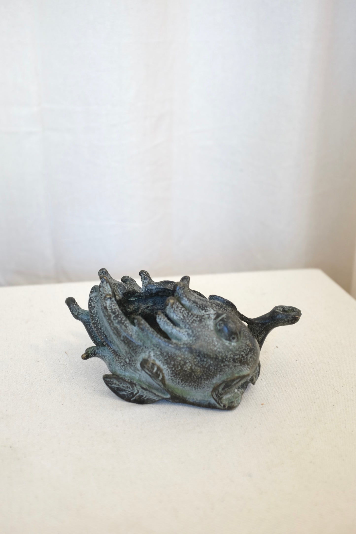 Bronze Dragon Fruit Form Censer