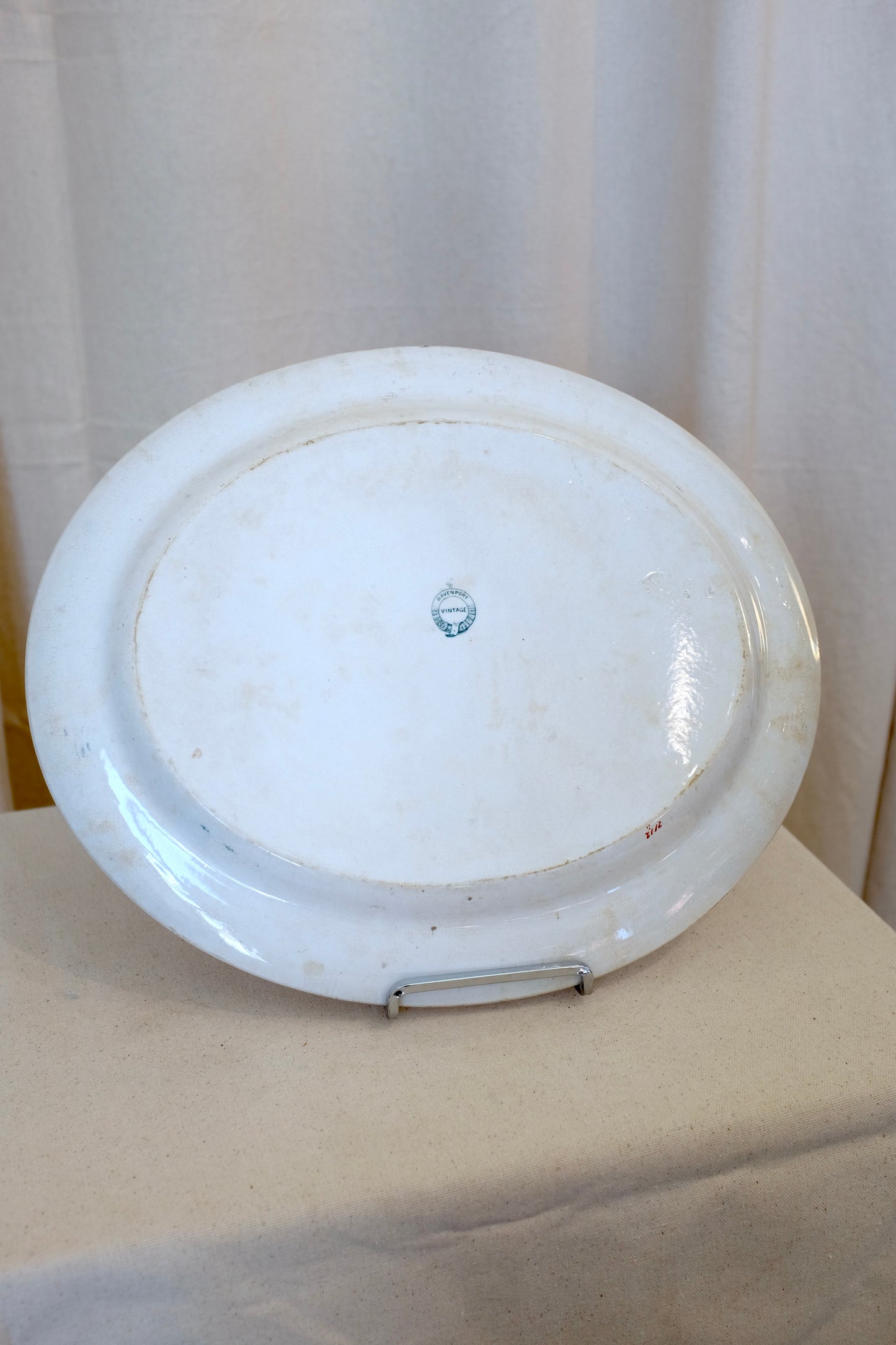 Davenport Luster China Platter, 15.25"