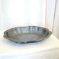 Scalloped Pewter Platter, Jacob Isenheim