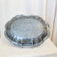 Scalloped Pewter Platter, Jacob Isenheim