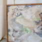 Framed Abstract Painting, Signed, Yoshiro Ikeda