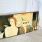 Painting on Tile of Angel and Men on the Subway