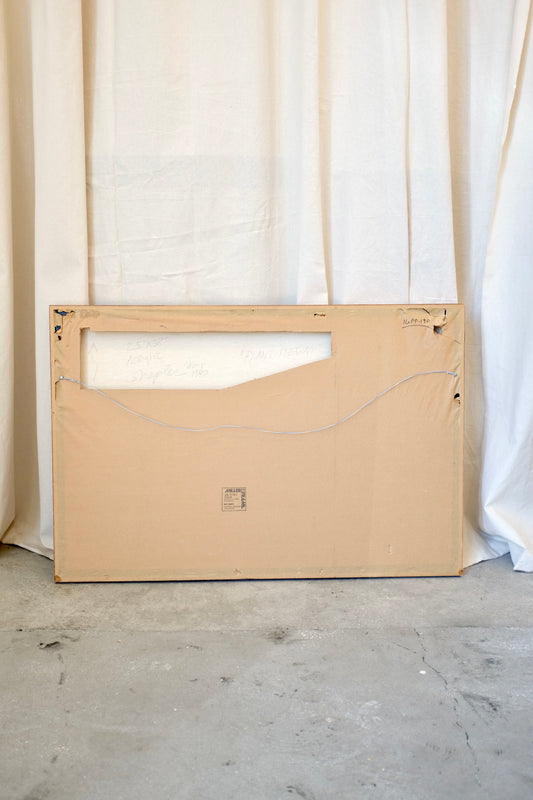 "Plant Feeding", Acrylic Painting, Joseph Shepler, 1980