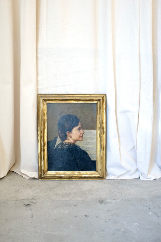 Portrait of a Lady Playing Piano