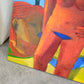 Large Colorful Nude Painting, Jan Carl ter Wheele, 1998