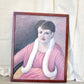 Portrait of a Woman in Pink, Harry Burke