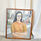 Portrait of a Woman in Yellow, Harry Burke