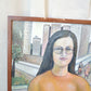 Portrait of a Woman in Yellow, Harry Burke