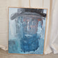 Blue Man, Painting by Virginia Parkum