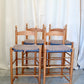 Set of 4 Shaker Tape Stools