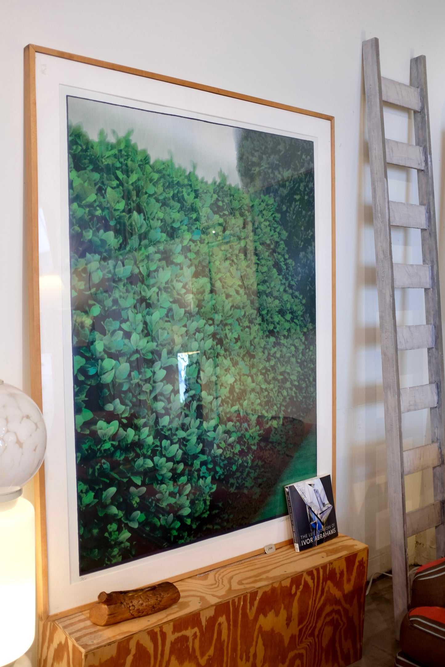 Hedges, Large Framed Lithograph, Ivor Abrahams (1935-2015, British)