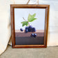 Small Still Life Painting of Grapes