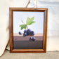Small Still Life Painting of Grapes