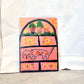 "Hopscotch" Folk Art Painting on Board
