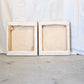 Draped Fabric on Cityscape Oil Paintings, Pair Available
