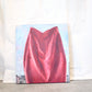 Draped Fabric on Cityscape Oil Paintings, Pair Available