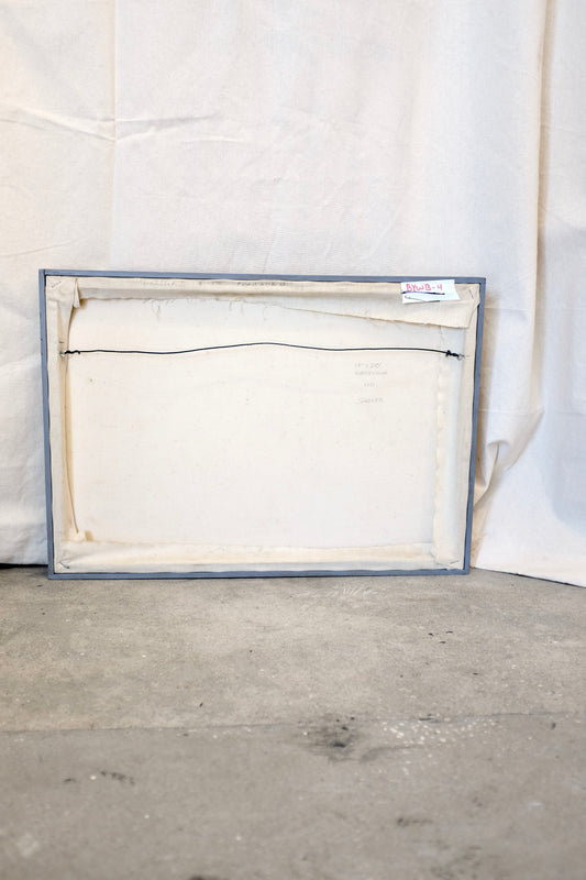 Framed Watercolor, Joseph Shepler, 1971