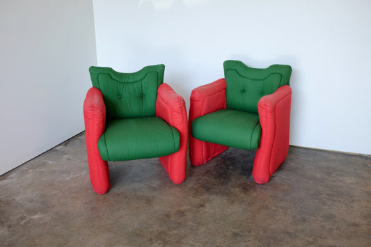 Puffy Chairs, Gaetano Pesce