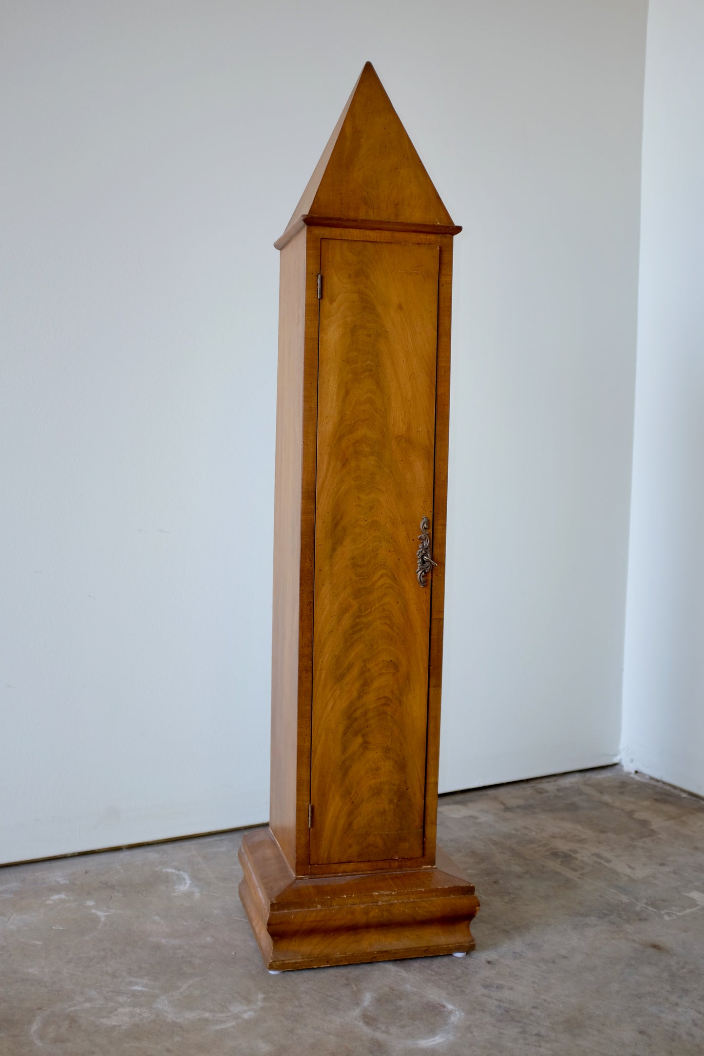 Burl Column Cabinet