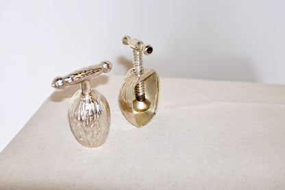 BMF West Germany and Christofle Walnut Form Nut Crackers