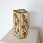 Stoneware Floral Abstract Vase