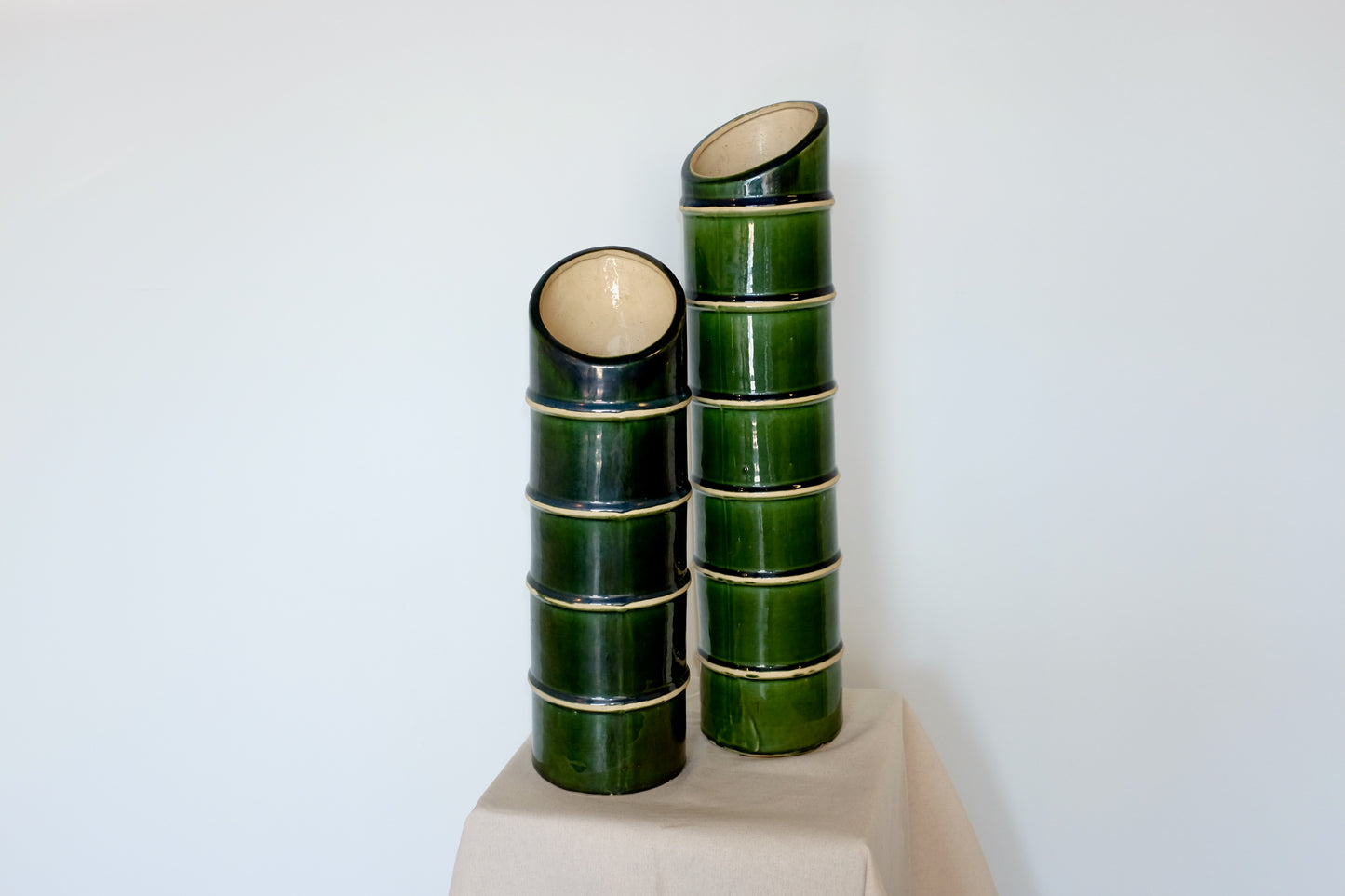 Bamboo Ceramic Vases