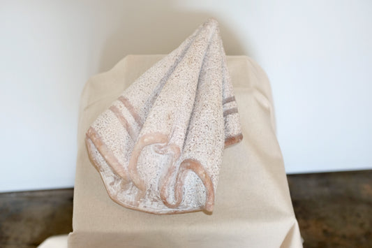 Carved Marble Towel, Bob Brower