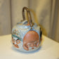 Japanese Porcelain Banko Face Teapot, Spotted Spout