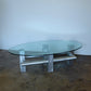 Brushed Metal Coffee Table