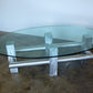 Brushed Metal Coffee Table