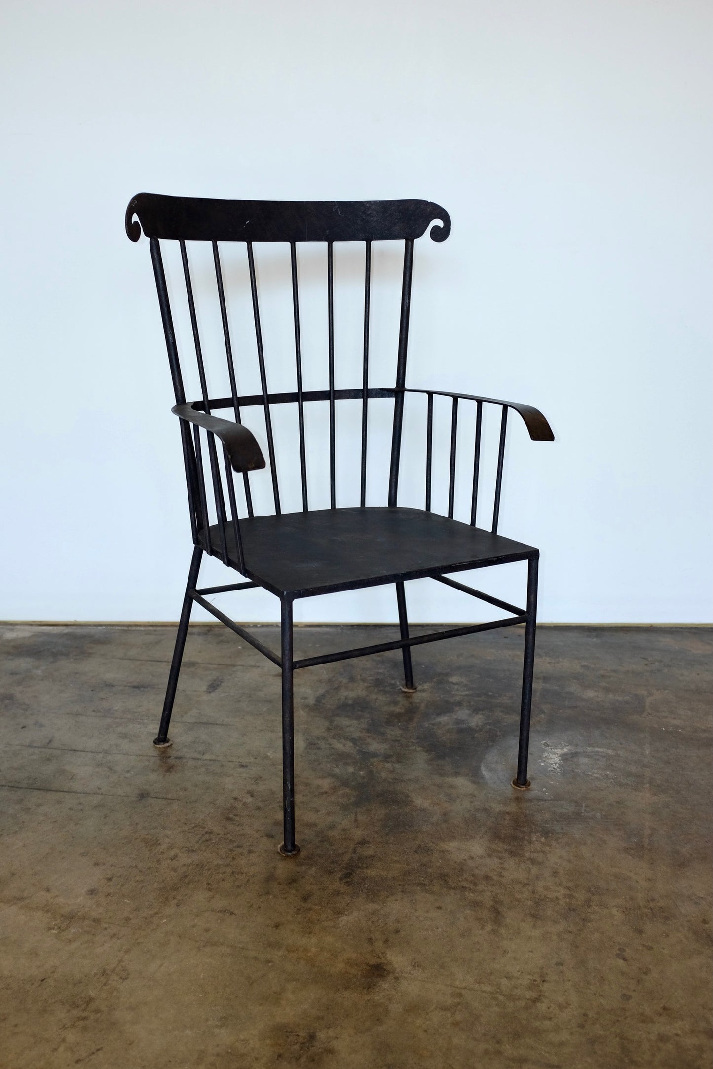 Indoor-Outdoor Metal Windsor Chair, Munder Skiles (8 Available)