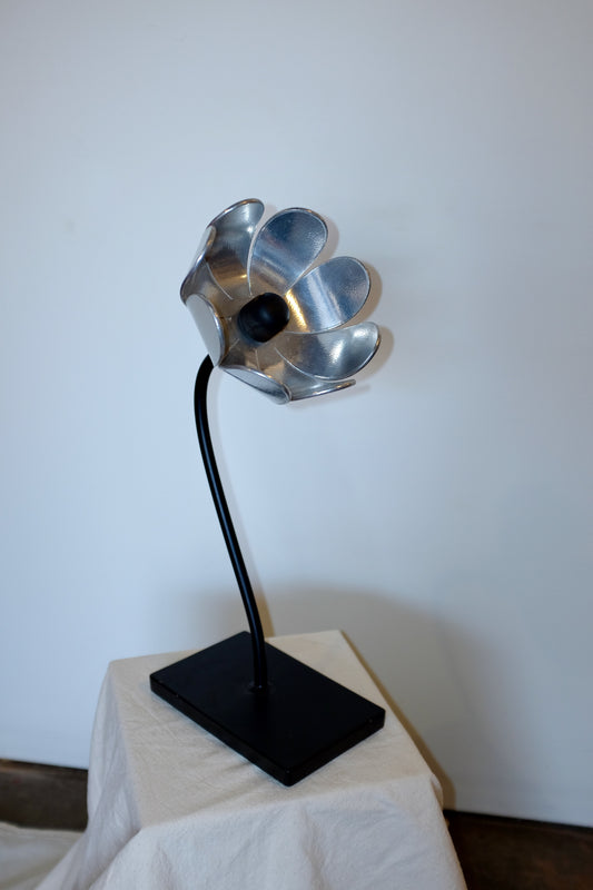 Steel Flower Sculptures, Kenneth Nelson