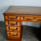 English Double Pedestal Desk