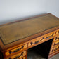 English Double Pedestal Desk